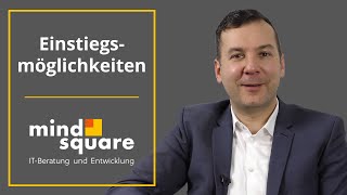 mindsquare Karriere FAQ  Einstiegsmöglichkeiten amp Voraussetzungen [upl. by Alphonse]