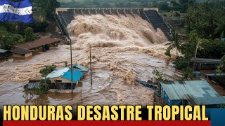 Hace 5 minutos ¡Honduras Tormenta tropical Sara trae lluvias mortales a La Ceiba [upl. by Imotas178]