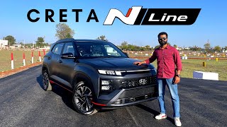 New Hyundai Creta N Line Detailed Review  Drive Impressions  Motorxone [upl. by Pinkerton]