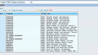 SAP T Code Search  SAP T Code List  SAP Transaction Codes List [upl. by Eehtomit]