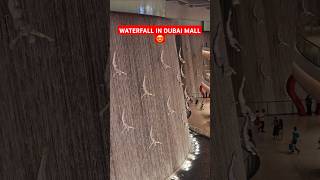 Waterfall in Dubai Mall 😍 shorts ytshorts travel [upl. by Elime656]