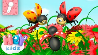 Coccinelle demoiselle 🎤 KARAOKÉ  Chansons pour Enfants  HeyKids en Français [upl. by Aivilys]