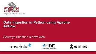 Data Ingestion in Python using Apache Airflow  PyCon APAC 2018 [upl. by Decato]