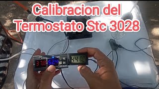 Calibracion del Termostato Stc 3028 [upl. by Keare675]