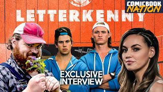 Leaving Letterkenny Behind  Letterkenny Final Season Cast Interview [upl. by Ettenyl]