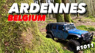 HBtoys Wilderness 2  R1011  Jeep Wrangler  Ardennes Belgium [upl. by Geraldina]