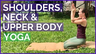 Yoga for Shoulders Neck amp Upper Body  10 min Beginner Flow [upl. by Dao]