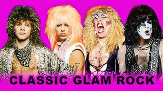 Classic Glam Rock  Greatest Glam Rock Songs [upl. by Aihselat]