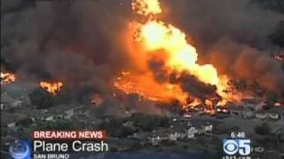 San Bruno Explosion September 9 2010 638PM [upl. by Gertruda]