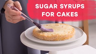 3 TYPES OF SUGAR SYRUPS FOR CAKES [upl. by Etyak615]