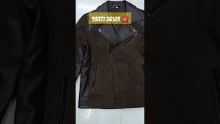 Leather biker jacket men Leather jacket [upl. by Sophey]