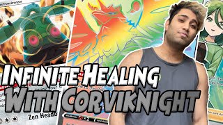 INFINITE HEALING with Corviknight VMAX [upl. by Brie]