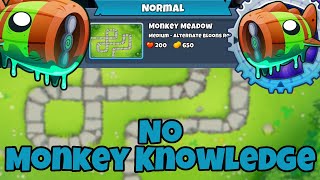 Bloonarius Tutorial  No Monkey Knowledge  Monkey Meadow  BTD6 [upl. by Bellda231]