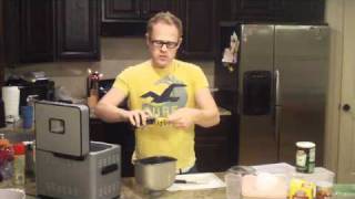 Making Banana Walnut Bread with a Cuisinart Breadmaker and Matt Granato [upl. by Boeke]