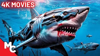 Mega Shark Vs Mecha Shark  Mega Shark Vs Kolossus  2 Full Action Adventure Movies  Double Feature [upl. by Andert303]