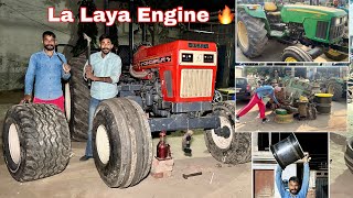 Engine ￼Dakhan Gaye Tractor lai 🔥 Tyre Karte Change Dinosaur De 🔥 Lucky Goldsmith [upl. by Allemap]