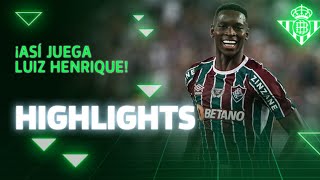 Las mejores jugadas y goles de 𝗟𝘂𝗶𝘇 𝗛𝗲𝗻𝗿𝗶𝗾𝘂𝗲 ✨💚 HIGHLIGHTS [upl. by Leafar]