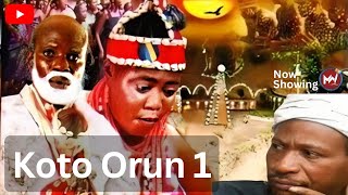 Koto Orun Part 1  Full Movie of Old Epic Yoruba Film  Ajileye Film Production [upl. by Ybba101]