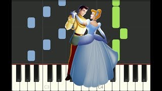 piano tutorial quotSO THIS IS LOVEquot Disney Cinderella with free sheet music pdf [upl. by Oninotna668]