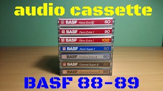 audiocassette BASF 8889 [upl. by Hamfurd]