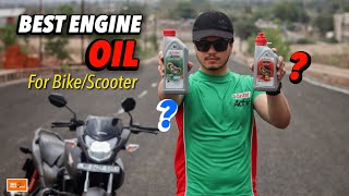 Best Engine Oil For Bike Scooter  Castrol Activ 10W30  Castrol Activ 5W30 [upl. by Oakie]