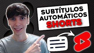 😲 COMO PONER SUBTITULOS AUTOMÁTICOS a TUS YOUTUBE SHORTS 2023 [upl. by Bathelda]