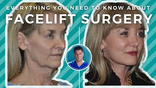 Facelift 101 before and after recovery Deep Plane Facelift  Stem Cell Facelifts and more [upl. by Penn]