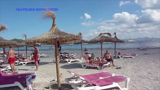 Alcudia Beach  Mallorca Spain  Must See amp Do  Travel Guide [upl. by Arej]