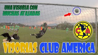 ME FUI A PROBAR DE PORTERO 🧤 AL CLUB AMERICA 🦅 2do Intento VISORIAS FUTBOL FUERZAS BASICAS AGUILAS [upl. by Amann]