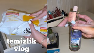 🧹TƏMIZLIK VLOG • DOLABIN TƏMİZLƏNMƏSİ VƏ SƏLİQƏSİ 🧺• KAMİSEMYBLOG [upl. by Stark]