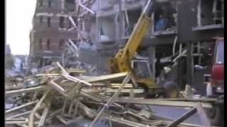 Portadown Bomb 1993 Raw footage amp inside buildings [upl. by Eixor]