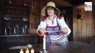 Environmental Living Distance Learning  Candle Making at Fort Ross [upl. by Nats]