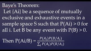 MA3355  MA3391 MA3303  Probability and Random Variables  Unit 1  Baye’s theorem proof in Tamil [upl. by Eladnar734]