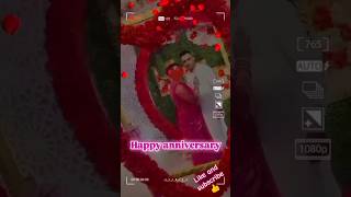 Happy anniversary 🎉❤️happyanniversarywishes bollywood song shorts [upl. by Kitrak]