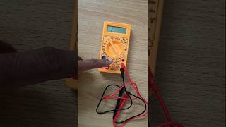 Testing Square wave multimeter CROexperiment shorts ytshorts jsconnectionexperiments [upl. by Aicatan]