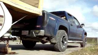 GMC Canyon 35L MBRP exhaust [upl. by Nicko]