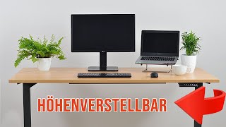 Höhenverstellbarer SCHREIBTISCH TEST ⚡TOP 7 elektrische Schreibtische für Arbeit und Gaming [upl. by Mohkos]