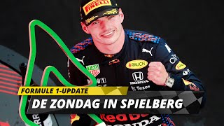 F1update Primeur voor Verstappen na dominante zege in Stiermarken [upl. by Odnumyar919]