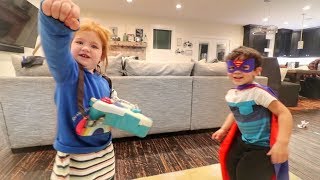 Superhero Kids vs Super Dad [upl. by Draner]