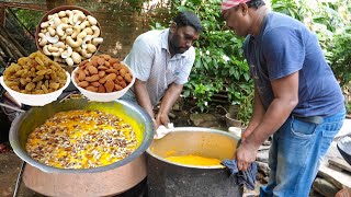 Rava Kesari Recipe Making For 100 People  Kesari Bath  Suji Halwa  Sheera Recipe [upl. by Terrance]