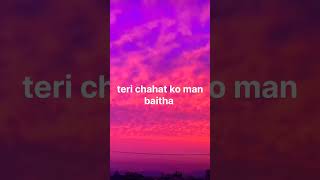 Lag ja gale song trending shorts lyricsshivam [upl. by Ainak738]