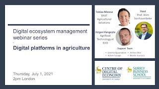 Digital platforms in agriculture [upl. by Adirahs]