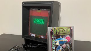 Vyrzon by Minsoft Review  The Best Vectrex Game of 2023 [upl. by Mastat]