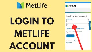 Metlife Login  How to Sign in to Metlife Dental Provider Account 2023 [upl. by Naerad741]