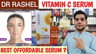 Dr Rashel Vitamin C Face Serum  How To Use It In Morning and Night Skincare routine [upl. by Yeldarb493]