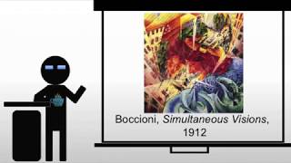 Boccioni Simultaneous Visions [upl. by Youlton]