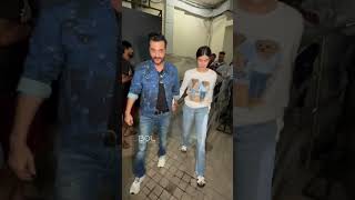 Sanjay Kapoor and Shanaya Kapoor spotted at juhu pvr❤️ shanayakapoor sanjaykapoor bollywood [upl. by Grunenwald]