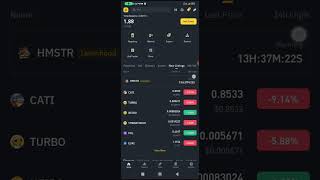 Hamster kombat pre market price 01 binance bybit cryptocurrencytrading hamsterkombat [upl. by Ameerahs520]