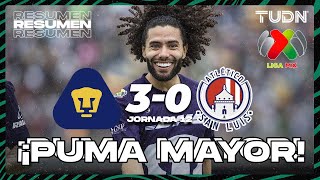 HIGHLIGHTS  Pumas 30 Atl San Luis  Liga Mx AP2024  J12  TUDN [upl. by Whang]