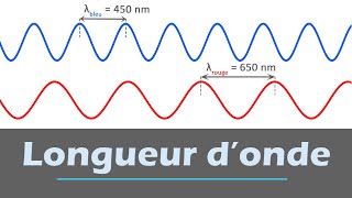 LONGUEUR DONDE  UV lumière visible et IR  Physique Chimie  lycée [upl. by Netsua]